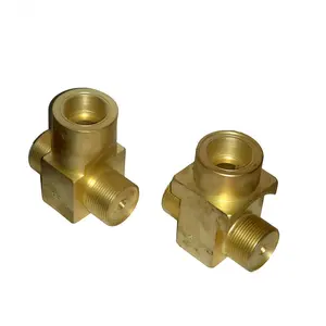 Brass Copper Bronze Machined Polished Die Casting CNC machined Parts Secondary Processing