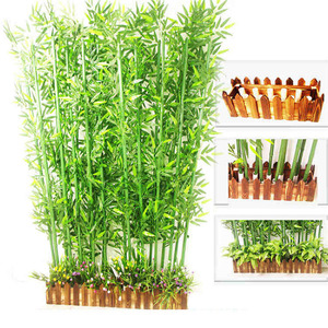 Plante en bambou artificielle, <span class=keywords><strong>prix</strong></span> abordable, intérieur et extérieur, Faux plante, <span class=keywords><strong>bonsaï</strong></span>, clôture en bambou artificielle - Product Image 5