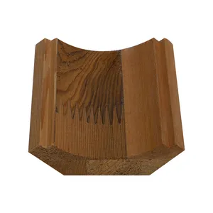 Cornice-moldura de madera para techo, Corona Roja personalizada de lujo, venta al por mayor