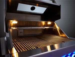 Barbecue à gaz moderne en acier inoxydable pour l'extérieur Style de cuisine villa intégrée - Product Image 3