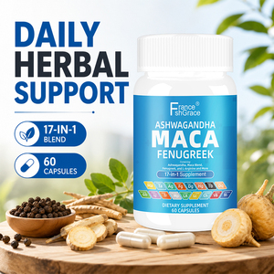 Suplemento Personalizado Shecome de Ashwagandha, Raíz de Maca y Fenogreco para Apoyo Energético en Adultos, Cápsulas Dietéticas de Maca y Fenogreco - Product Image 4