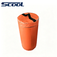Sac de Tackling Cylindrique Robuste pour l'Entraînement de Rugby – Sac de Frappe Vide pour l'Entraînement au Football et aux Tacklings