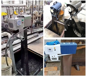 Écrémeur d'huile à bande en acier pour le <span class=keywords><strong>recyclage</strong></span> de l'huile flottante dans les réservoirs d'eau industriels - Product Image 6
