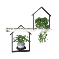 Étagère murale moderne et simple pour plantes vertes, support de présentation de fleurs, rangement pour plantes en pot, pour salon