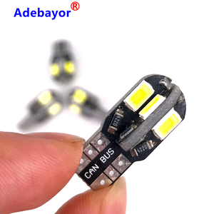 Canbus W5W 194 Bulbs 168 T10 Ổ Cắm 8 Smd 5630 5730 Chip Led Xe Giấy Phép Mảng Ánh Sáng Không Có Lỗi DC 12V Trắng Auto Reading Đèn - Product Image 3