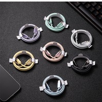 Charge rapide PD60w câble USB-C vers type-c 3A câble de données de Charge rapide pour téléphones mobiles tablettes 1m 2m longueurs Nylon PVC