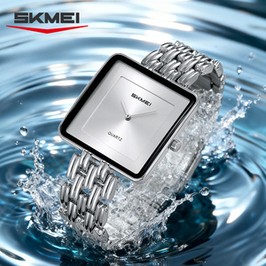 Relojes de Mujer de Diseño Minimalista, Marca Privada OEM, Resistentes al Agua, Movimiento Japonés, Diseño Simple, Esfera Cuadrada, Reloj de Cuarzo - Product Image 3