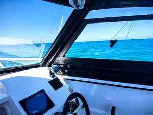 Bateaux de pêche en mer à cabine ouverte Profisher en aluminium à coque profonde en V, bateau rapide avec yacht sportif en aluminium marin de 6,85 mètres - Product Image 6