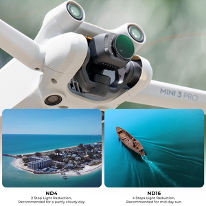 K & F Concept HD <span class=keywords><strong>DJI</strong></span> Drone (ปรับ ND2-32ได้) เคลือบสีเขียวป้องกันแสงสะท้อนด้านเดียวสำหรับโดรน <span class=keywords><strong>MINI</strong></span> <span class=keywords><strong>3</strong></span>/<span class=keywords><strong>MINI</strong></span> <span class=keywords><strong>3</strong></span> <span class=keywords><strong>Pro</strong></span> - Product Image 3