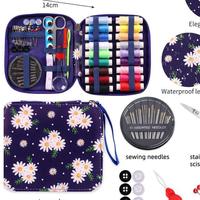 Ensemble d'accessoires de couture pour la fabrication de vêtements avec fil, ciseaux professionnels, kit d'outils pour machine à coudre - Coloré et durable
