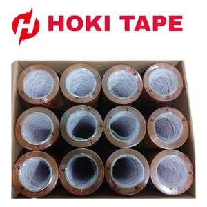 เทปกาวอะคริลิกใสขนาด48มม. x 100ม. 45mic ทนทานกันน้ำด้วยความร้อนสูงสำหรับปิดผนึกกล่องบรรจุภัณฑ์การจัดส่งทุกวัน - Product Image 3