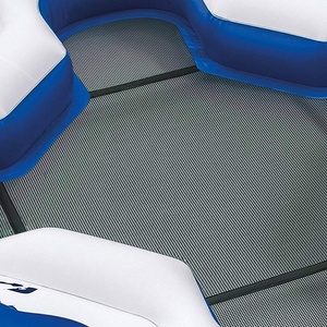 <span class=keywords><strong>4</strong></span> Người Inflatable Nổi Đảo Nước Lounge Sông Ống Bè - Product Image 5