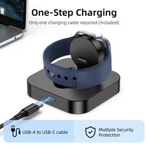 HNT พาวเวอร์<span class=keywords><strong>แบ</strong></span>งค์ไร้สายแบบพกพา 1200mAh พร้อมแม่เหล็กกันลื่น สำหรับนาฬิกา <span class=keywords><strong>Watch</strong></span> 6/<span class=keywords><strong>7</strong></span>/8/9 พร้อมสาย USB-A to C ยาว 1 เม<span class=keywords><strong>ต</strong></span>ร+บรรจุภัณฑ์ - Product Image 1