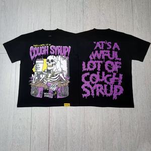 Magliette in Cotone 100% di Alta Qualità con Scritta 'That's a Awful Lot of Cough Syrup', Vendita all'Ingrosso - Product Image 2