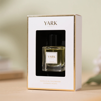 Boîte cadeau de parfum personnalisée écologique avec design gratuit, flacon de parfum 30ml 50ml 100ml avec boîte