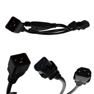 IEC 320 <span class=keywords><strong>3</strong></span>ขา C20ถึง C13 * 2<span class=keywords><strong>รู</strong></span> Y <span class=keywords><strong>สาย</strong></span>แยกสำหรับคอมพิวเตอร์ตั้งโต๊ะ PDU Server PSU <span class=keywords><strong>สาย</strong></span>ไฟ <span class=keywords><strong>AC</strong></span> - Product Image 6