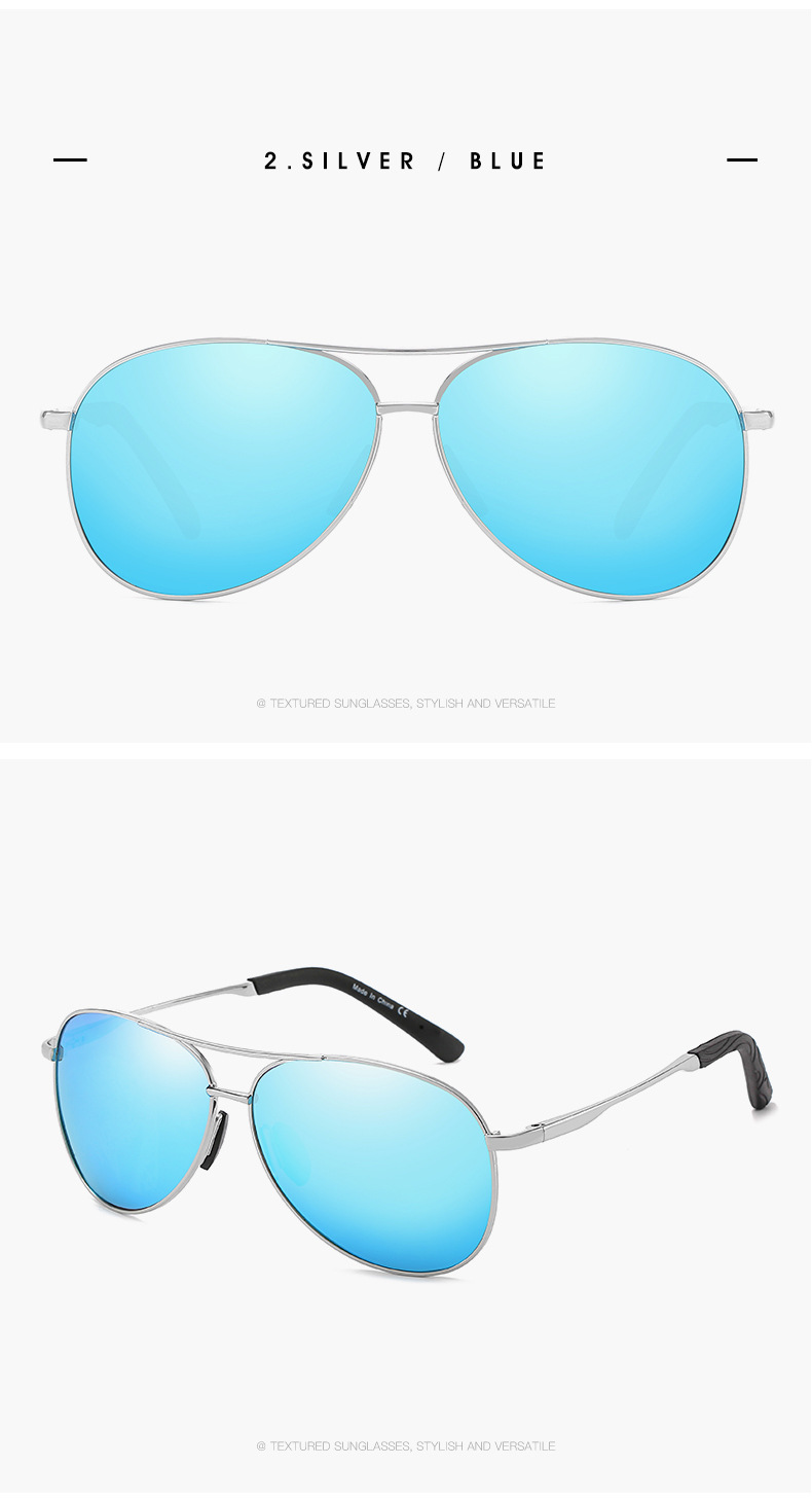 Silver/blue