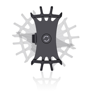 360 Rotation Réglable Silicone Moteur Vélo de Montagne Support <span class=keywords><strong>Smartphone</strong></span> Support de Téléphone Portable - Product Image 2