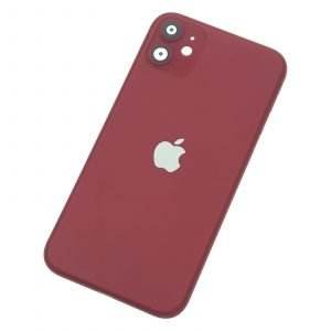 Funda para Apple iPhone 11, Carcasa Trasera Roja, Cubierta Protectora, Chasis - Product Image 3