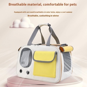 <b>Cat</b> Mix Cute Outgoing Portable Oxford Fashion Eco-friendly 15kg Square Zipper Closure Shoulder <b>Backpack</b> Large Capacity - Product Image 2