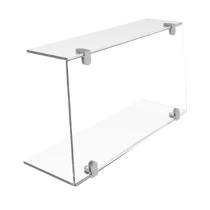 Có thể tháo rời rõ ràng Acrylic hiển thị thực phẩm bảo vệ màn hình lucite hắt hơi bảo vệ acrylic hắt hơi bảo vệ vệ sinh hiển thị thực phẩm - Product Image 3