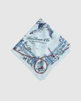 Bandana carré imprimé style western cowboy, accessoire foulard pour le cou et la tête, style Far West