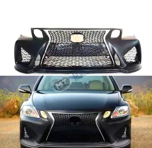 Maictop Auto Facelift Kits de grilles de pare-chocs avant Pièces de carrosserie en plastique pour GS GS350 GS450 GS300 2008 Mise à niveau vers F-Sport