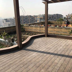 Pergola sur mesure en plastique composite WPC avec service de conception 3D, rendu CAO fourni aux architectes et designers - Product Image 3