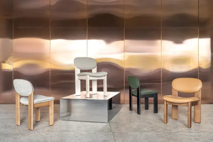 Silla de Comedor Moderna Runxi Archipen, Tapizada en Tela, con Cojín de Cuero, Estructura de Madera Maciza, Silla <span class=keywords><strong>Pamplona</strong></span> para Hogar y Oficina - Product Image 5