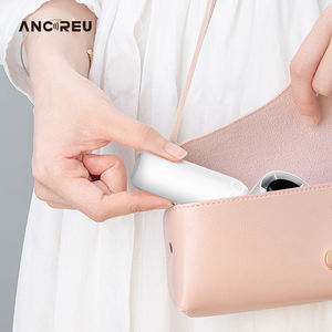 Mini ventilateur de poche 5000mAh écran numérique rechargeable à vent super fort à grande vitesse pour la maison et la voiture Source d'alimentation par batterie USB - Product Image 2