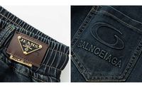 Jeans décontractés de haute qualité pour femmes grandes tailles, délavés, anti-plis, anti-décoloration, coupe slim avec décor en corde tressée