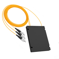 Répartiteur de cassette PLC à fibre optique FTTH haute performance 1x2 FC/UPC, type boîtier ABS |   Haute qualité et fiable |   Livraison rapide