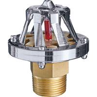 Ca-fire alat penyiram api, kepala sprinkler api 68 derajat kustom cepat untuk sistem bertarung api