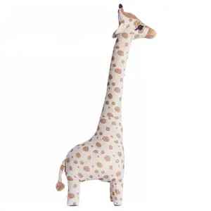 Hot Selling Soft Giraffe Pop Groothandel Baby Pop Grote Knuffel Pluche Kleine Speelgoed Stof Voor Kinderen