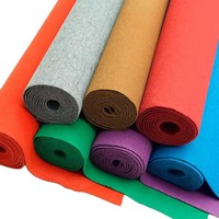 Anpassbarer Superweicher Nadelfilz 5mm 10mm Dicke Umweltfreundlich Mehrfarbig Outdoor 100% Polyester