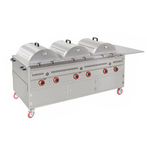 Parrilla de carbón de alta calidad para aves de corral, asador de pato, barbacoa, roca coreana, <span class=keywords><strong>horno</strong></span> de <span class=keywords><strong>pollo</strong></span> - Product Image 3