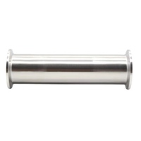 Bobine sanitaire personnalisée en acier inoxydable 304 316L à trois pinces pour raccord de tuyau