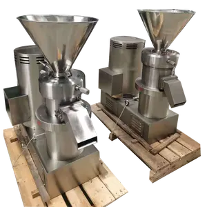 manufacturer food colloid mill chili sauce grinder almond milk vertical colloid mill machine colloid mill for peanut butter
