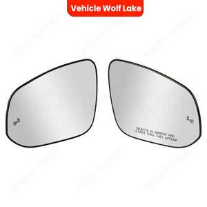 กระจกมองข้างรถยนต์โตโยต้า RAV4 ปี 2014-2018  แบบเปลี่ยนได้  ด้านซ้าย  พร้อมระบบตรวจจับจุดบอด  สีเงิน  วัสดุ ABS  ใหม่ - Product Image 4