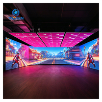 Toosen Direktvertrieb P2 P3 P5 Kostengünstige Gebogene Immersive LED-Anzeigetafel Effektive Kühlung HD Outdoor LED-Videowand