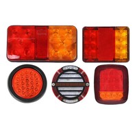 Feux arrière LED étanches haute luminosité 6000K 12V/24V universels pour voitures, camions et remorques – Vente en gros transfrontalière