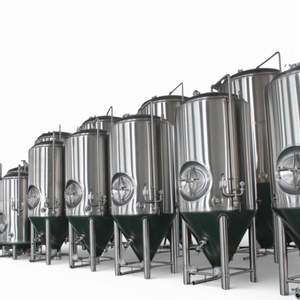 Mejor Precio, Fermentador Cónico de Cerveza de Acero Inoxidable de 10 Bbl, Tanque de Fermentación de Cerveza de 1000 Litros/2000 Litros - Product Image 4