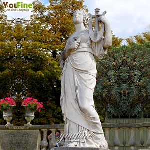 Sculpture classique de la mythologie grecque, grande taille, statue d'Athéna en marbre - Product Image 5