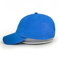 Casquette de baseball en coton à 6 panneaux sur mesure en usine directe avec logo brodé 3D à pois ethniques rayés Look sportif vintage