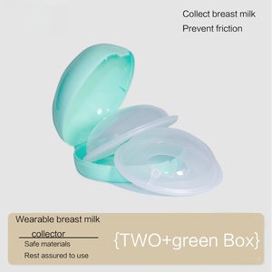 2026 Invisible 2 Pieces Washable Reusable Wearable <b>Silicone</b> Leak-Proof Breastfeeding Milk Collector Nursing <b>Pads</b> - Product Image 2