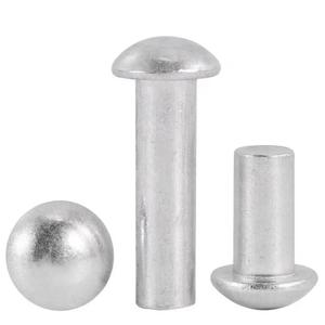 Rivets solides en acier inoxydable 316 DIN124 Rivets solides en acier inoxydable à tête champignon - Product Image 1