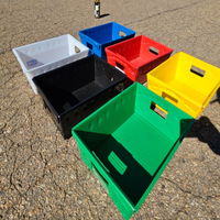 PP Plateau postal en plastique ondulé Corex Corflute UPS Mail Totes Bacs de rangement