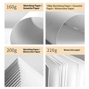 <span class=keywords><strong>Papier</strong></span> à <span class=keywords><strong>dessin</strong></span> en gros d'usine 160g-<span class=keywords><strong>180g</strong></span> pour croquis et peinture, formats <span class=keywords><strong>A4</strong></span>/A5, feuilles 8K imprimées offset - Product Image 4