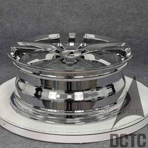 ล้ออัลลอยด์อะลูมิเนียมฟอร์จโครเมียมใหม่ DCTC ขนาด 16-20 นิ้ว 5x120/5x114.3/5x112 25 มม. สำหรับ M3 F80 Audi A4 Mercedes- C-Class - Product Image 2