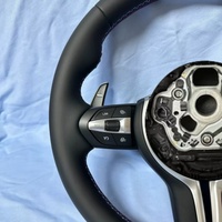 Volant en cuir confortable au toucher pour BMW F30 F10 F15 F36 F20 F22 F25 F32 M3 M5 E46 E60 E70 E90 E91 M Sport